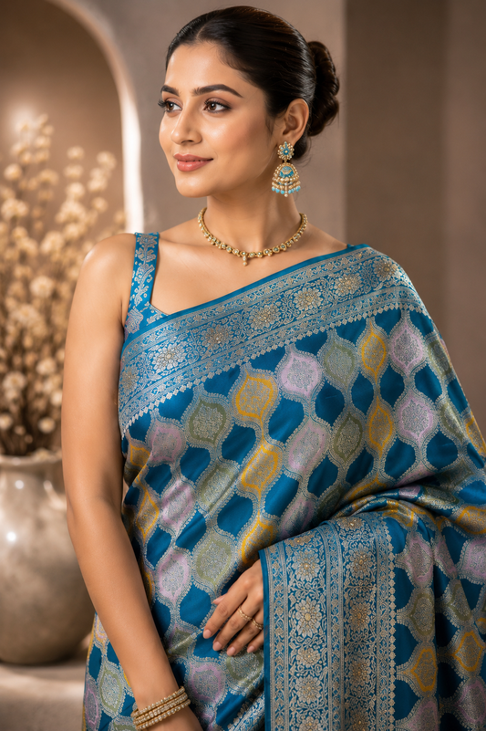 Dupatta saree