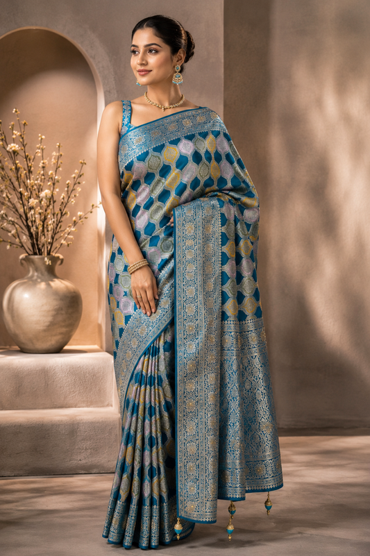 Dupatta saree