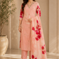 Blush Pink Floral Kurta Set 🌸✨