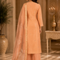 Stunning peach luxury kurta set ✨