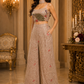 champagne gold co-ord Dress  designed for modern festive elegance.
