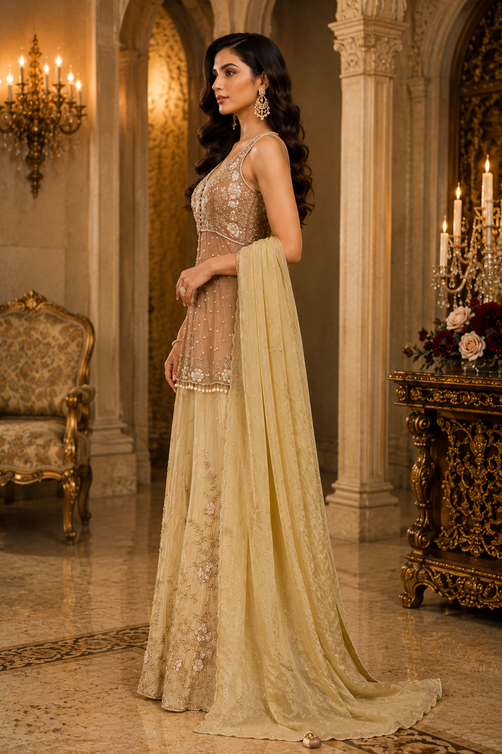 Beautifully handcrafted designer Dress