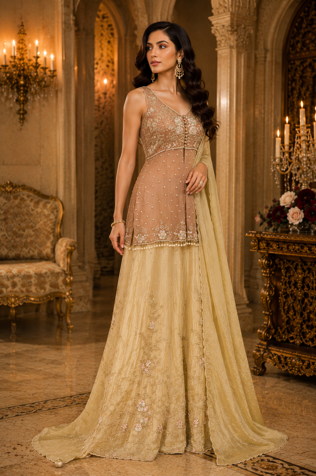 Beautifully handcrafted designer Dress