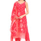 Rose Charm Pink Cotton Suit Set