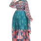 Elegant Floral Anarkali Suit Set with Dupatta