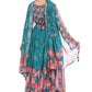 Elegant Floral Anarkali Suit Set with Dupatta