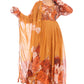 Mustard Floral Anarkali Set with Dupatta – A Blend of Warm Elegance