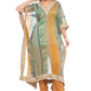 Multicolor Striped Festive Kurta Set with Pearl Detailing