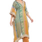 Multicolor Striped Festive Kurta Set with Pearl Detailing