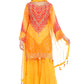 Radiant Yellow &amp; Red Bandhani Sharara Suit Set
