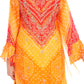 Radiant Yellow &amp; Red Bandhani Sharara Suit Set