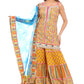 Vibrant Multicolor Sharara Suit – Traditional Elegance with a Modern Twist