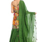 Vibrant Multicolor Printed Sharara Set with Green Dupatta